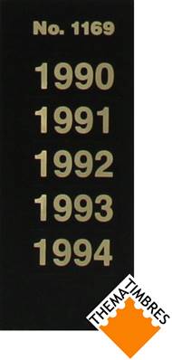 Signette Années 1990 1991 1992 1993 1994 SAFE 1169S