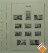 Feuilles France 1970  1979 pochettes SF Leuchtturm 15/4SF 302304