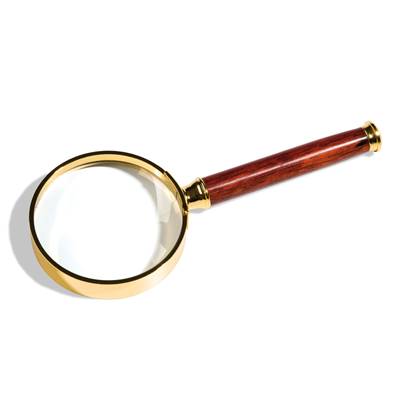 loupe ronde en verre 50 mm 3 X Classic Leuchtturm 367123