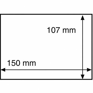 50 pochettes de protection pour CPM HP20  Leuchtturm 313007