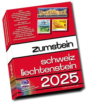 Catalogue des Timbres de Suisse et du Liechtenstein 2025 Zumstein