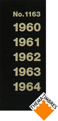 Signette Années 1960 1961 1962 1963 1964 SAFE 1163S