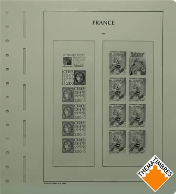 Feuilles France CARNETS 1999 à 2010 pochettes SF Leuchtturm 15HSF 329331