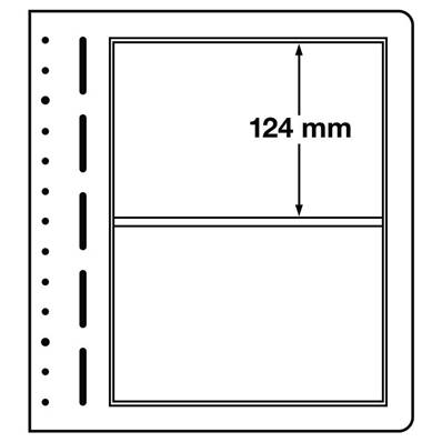 10 Feuilles à 2 bandes LB2 Leuchtturm 311502