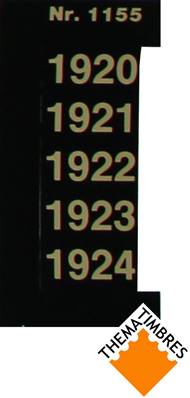 Signette Années 1920 1921 1922 1923 1924 SAFE 1155S