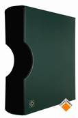 Reliure GRANDE Classic GIGANT avec Etui Vert Leuchtturm CLGRSETG 337958