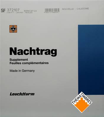 Feuilles Nouvelle Caledonie 2023 à pochettes SF Leuchtturm 372107