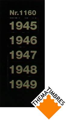 Signette Années 1945 1946 1947 1948 1949 SAFE 1160S