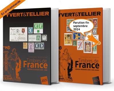 Catalogue de cotation des Timbres de France 2025 Yvert & Tellier 138545