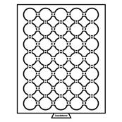 Medaillier fum pour 35 pieces de 29 mm sous capsules Leuchtturm MBCAPS29 325360