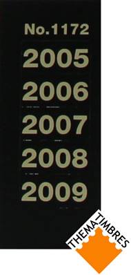 Signette Années 2005 2006 2007 2008 2009 SAFE 1172S