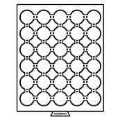 Medaillier fum pour 30 pieces de 33 mm sous capsules Leuchtturm MBCAPS33 331986